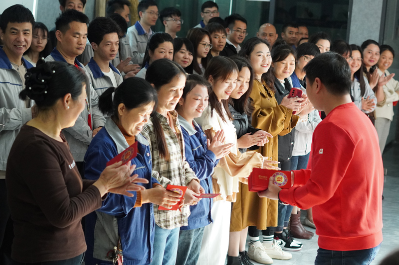 西格傳動2024年2月18日復工大吉，領取開年紅包，共啟新征程(圖2)